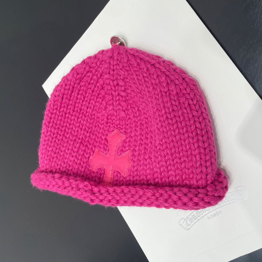 NIGO Chrome Hearts Cowhide Cross Thick Needle Cold Hat #nigo334409