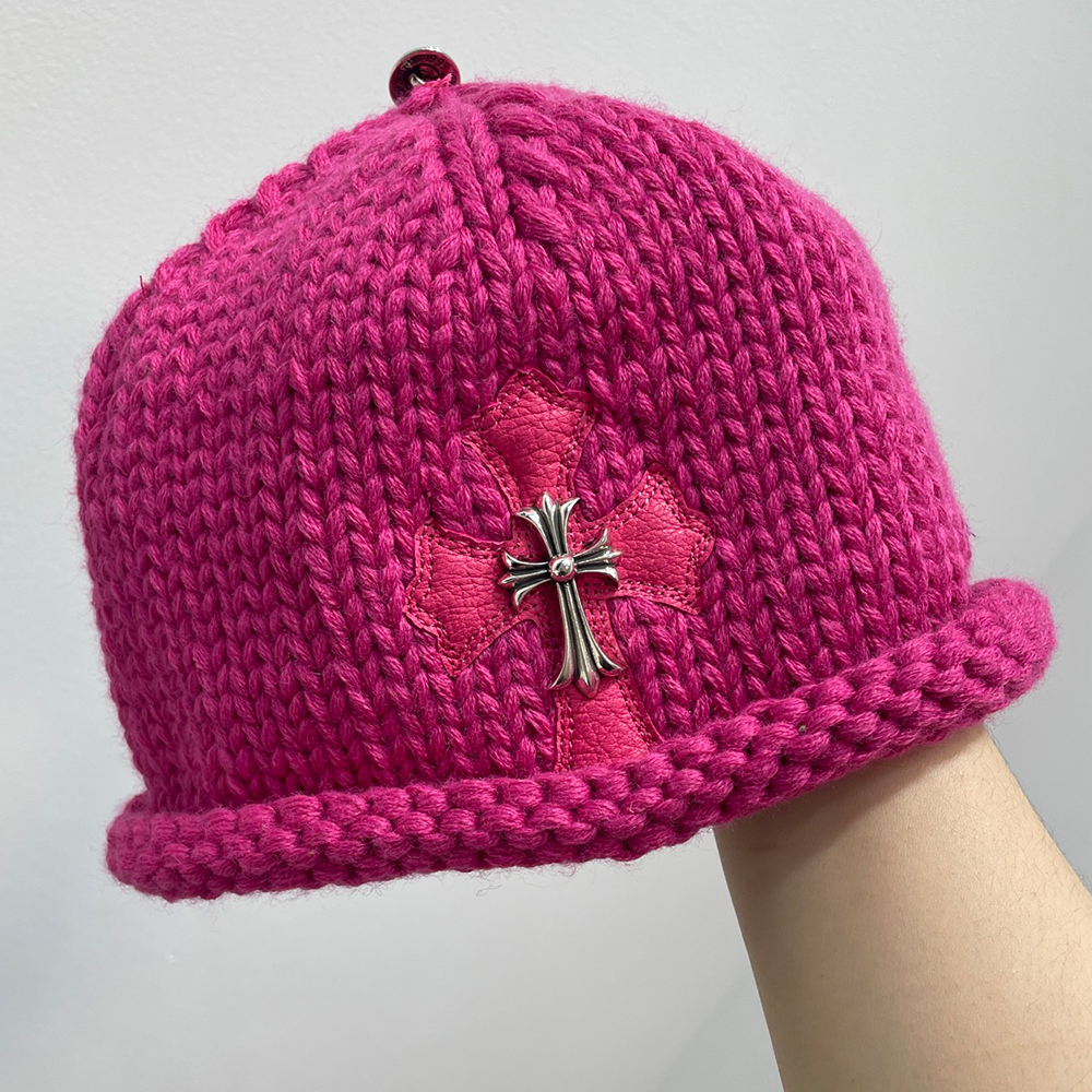 NIGO Chrome Hearts Silver Jewelry Cowhide Cross Thick Needle Cold Hat #nigo334408