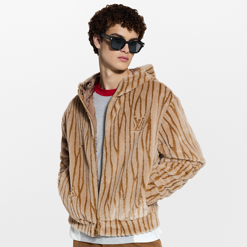 NIGO Louis Vuitton Epi Fleece Hooded Blouson #nigo334486