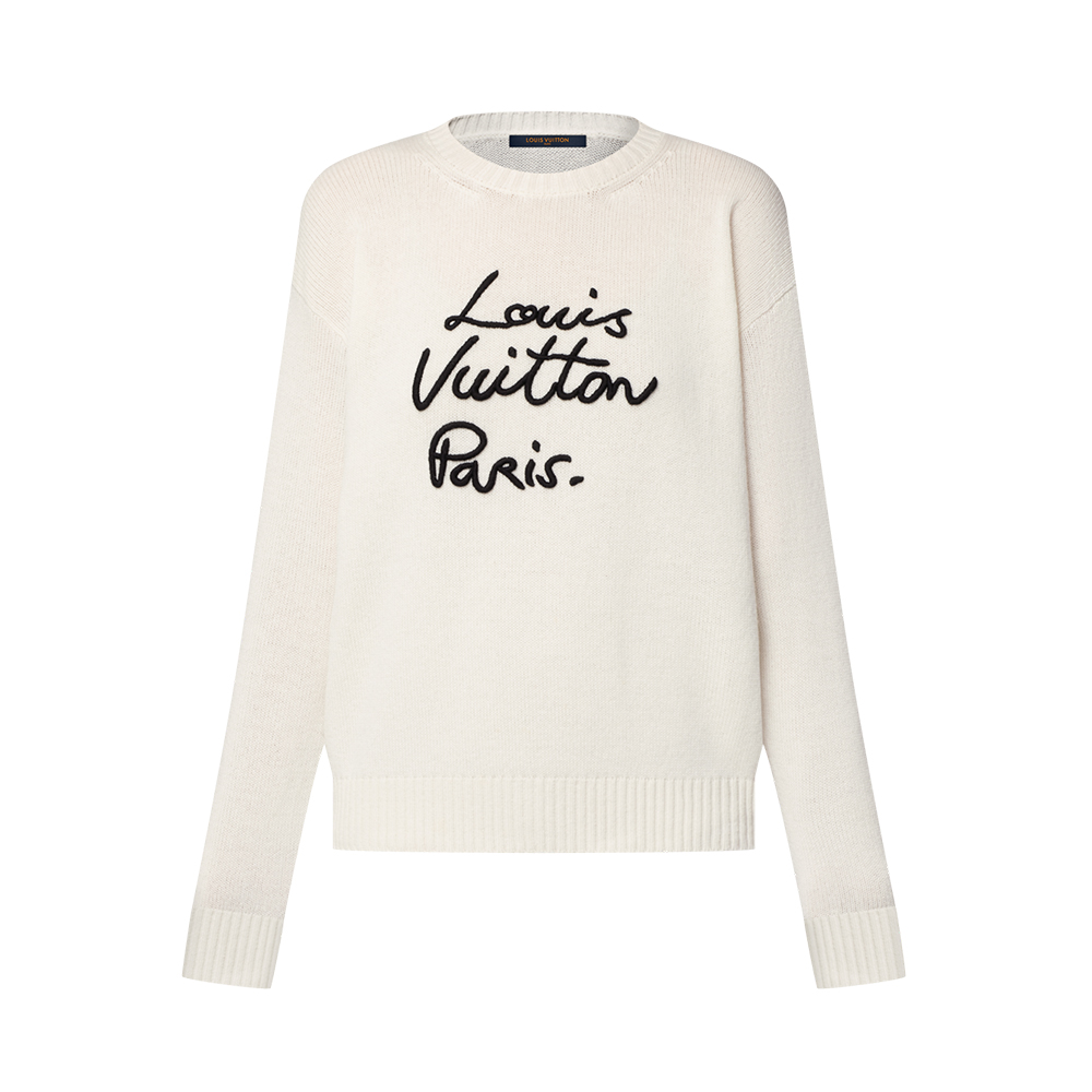 NIGO Louis Vuitton Cursive Signature Pullover #nigo334539