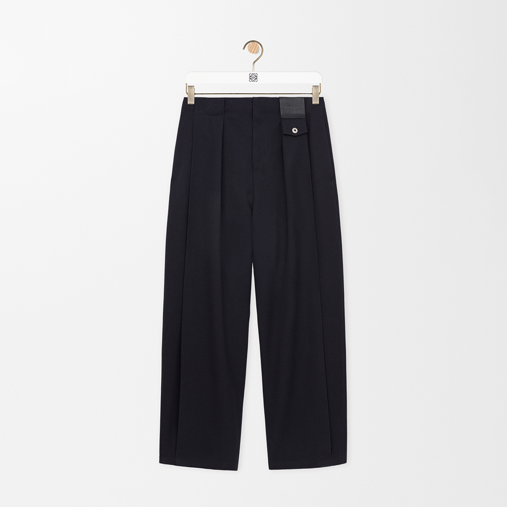 NIGO Loewe Trousers in Wool Blue #nigo334437