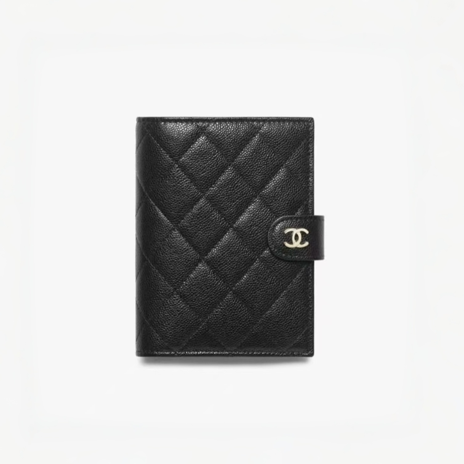 NIGO Chanel Caviar Quilted Passport Holder Black #nigo334731