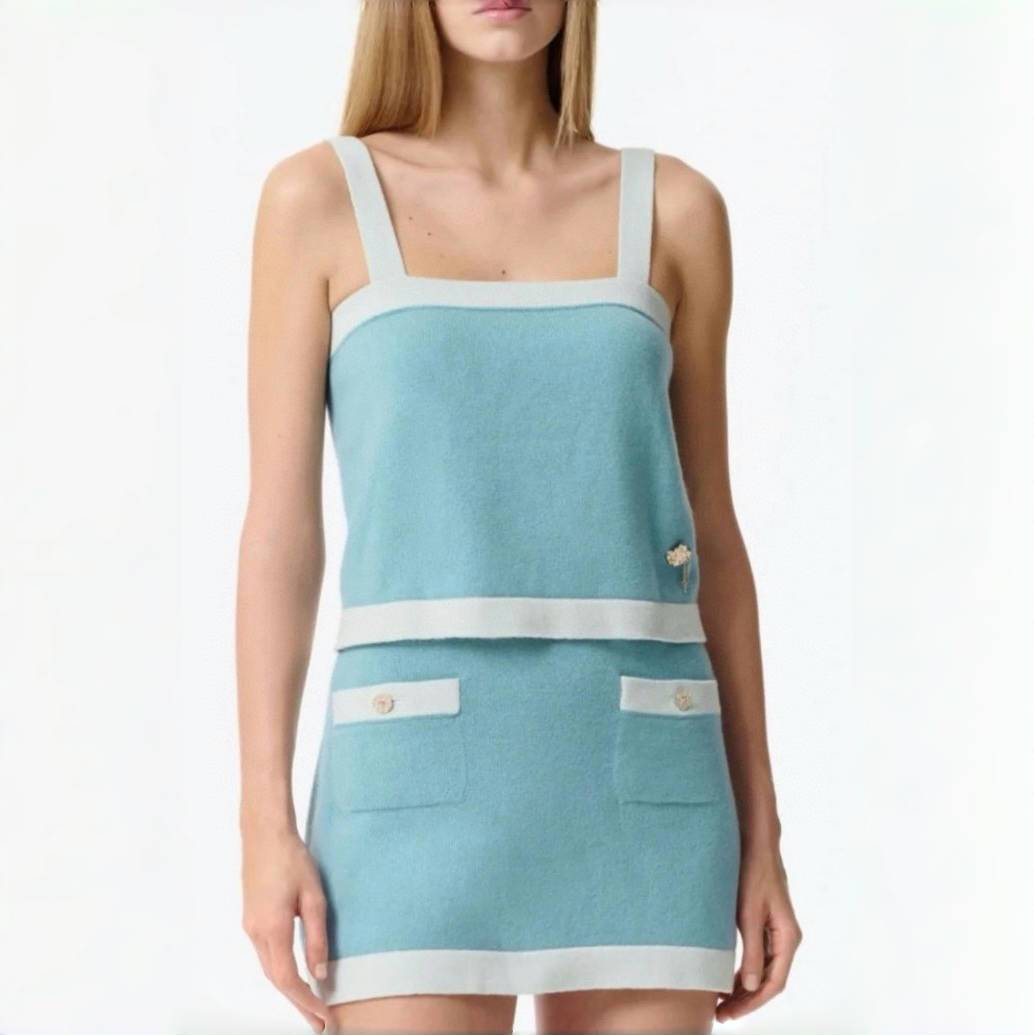 NIGO Chanel Women's Cashmere Knitted Suspender Belt #nigo321112