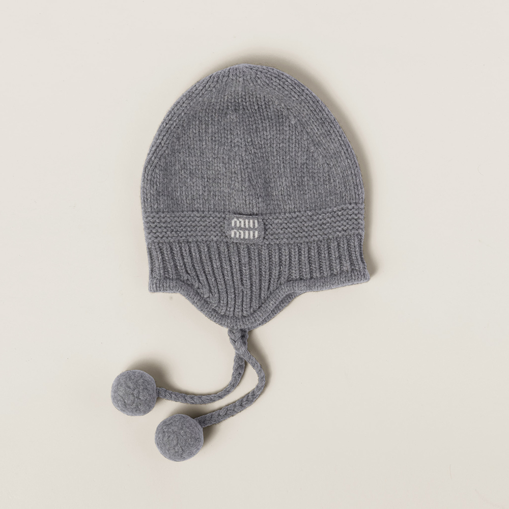 NIGO MiuMiu Wool and Cashmere Hat Gray #nigo334924