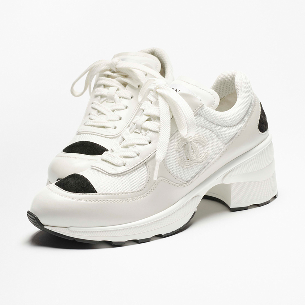 NIGO Chanel Sneakers Mixed Fibers Shiny Calfskin Suede Calfskin #nigo335039