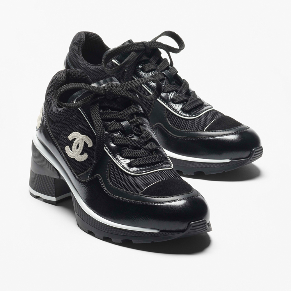 NIGO Chanel Sneakers Mixed Fibers Shiny Calfskin Suede Calfskin #nigo335039