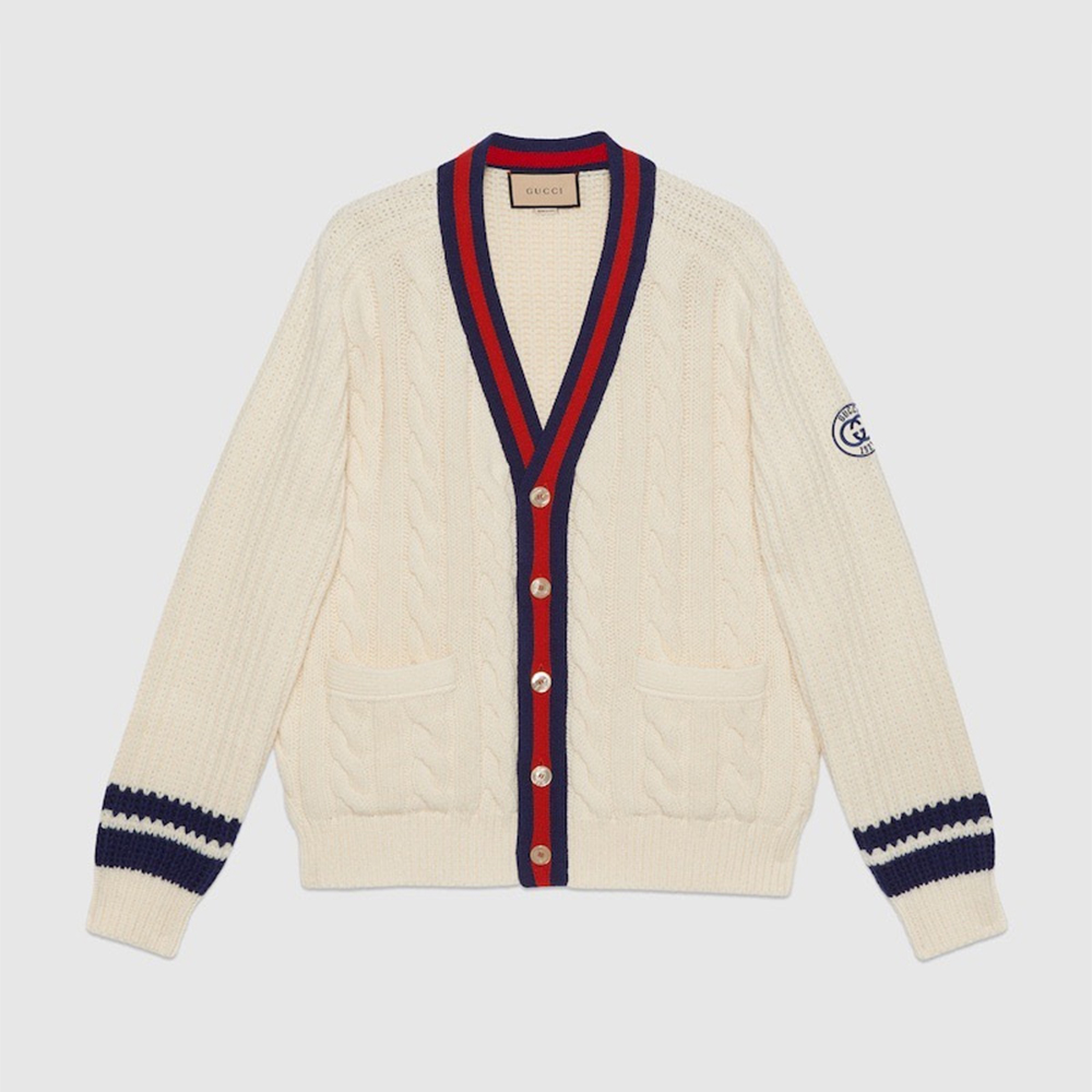 NIGO Gucci Men's and Women's Striped Cardigans #nigo335003