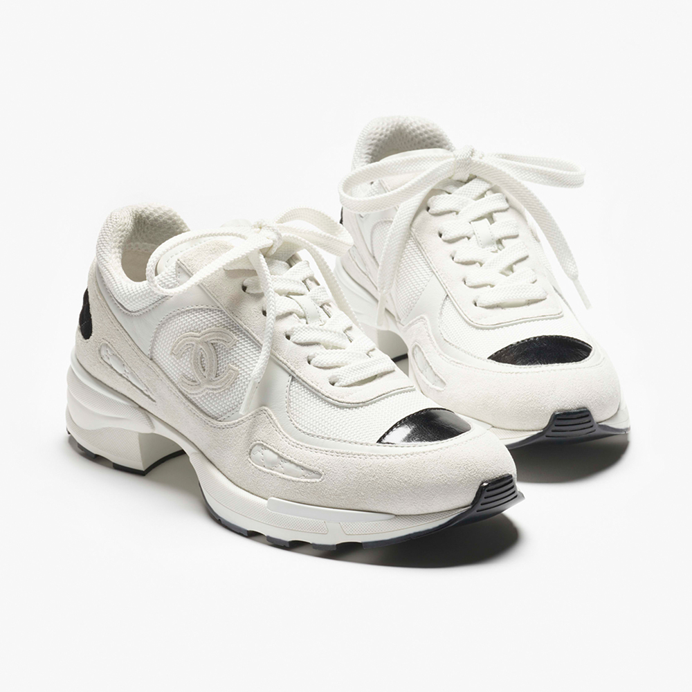 NIGO Chanel Sneakers Mixed Fibers Suede Calfskin Calfskin #nigo335038