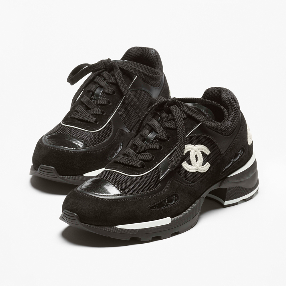 NIGO Chanel Sneakers Mixed Fibers Suede Calfskin Calfskin #nigo335038