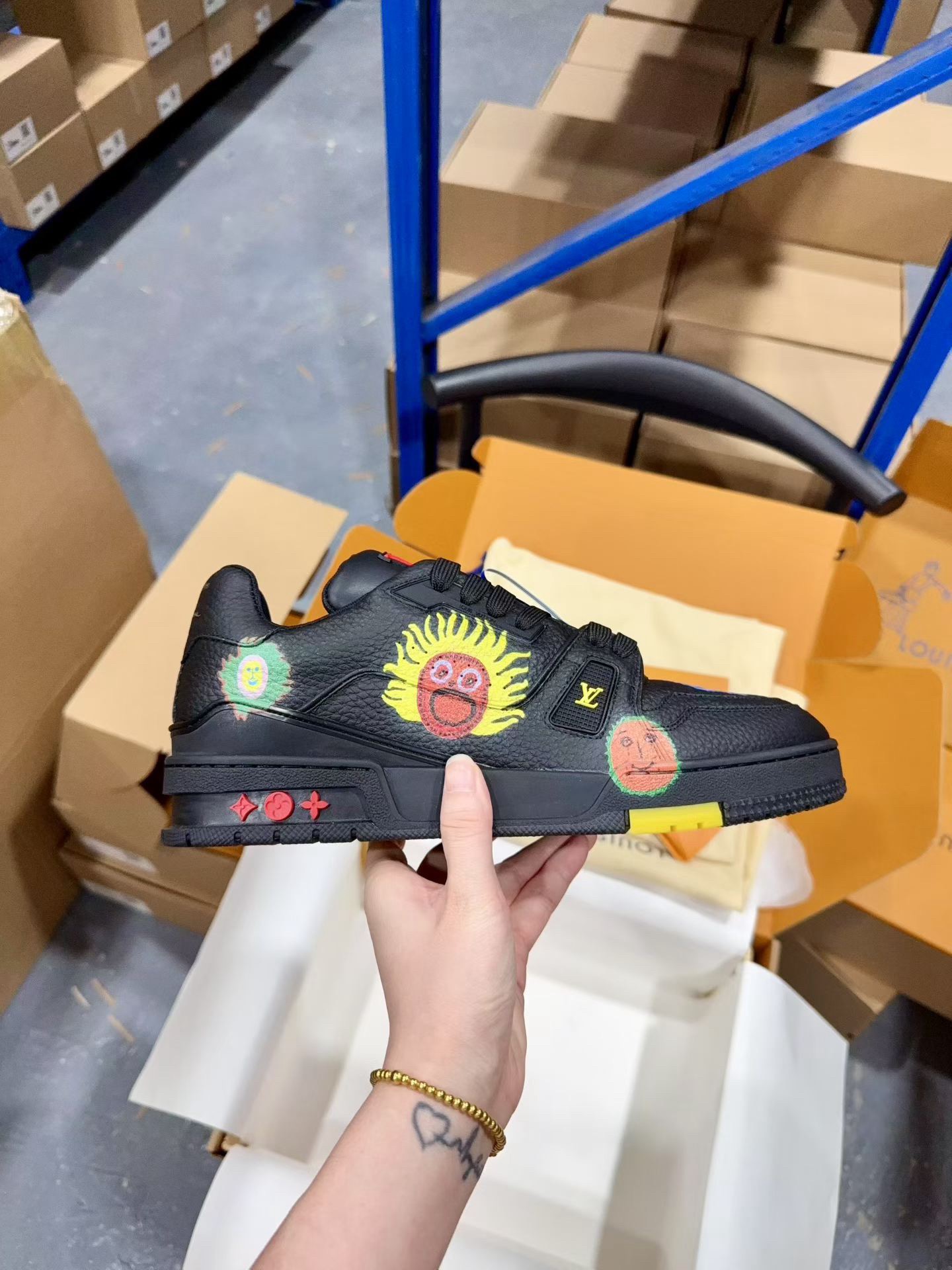 NIGO Louis Vuitton x Yayoi Kusama Trainer #nigo335190