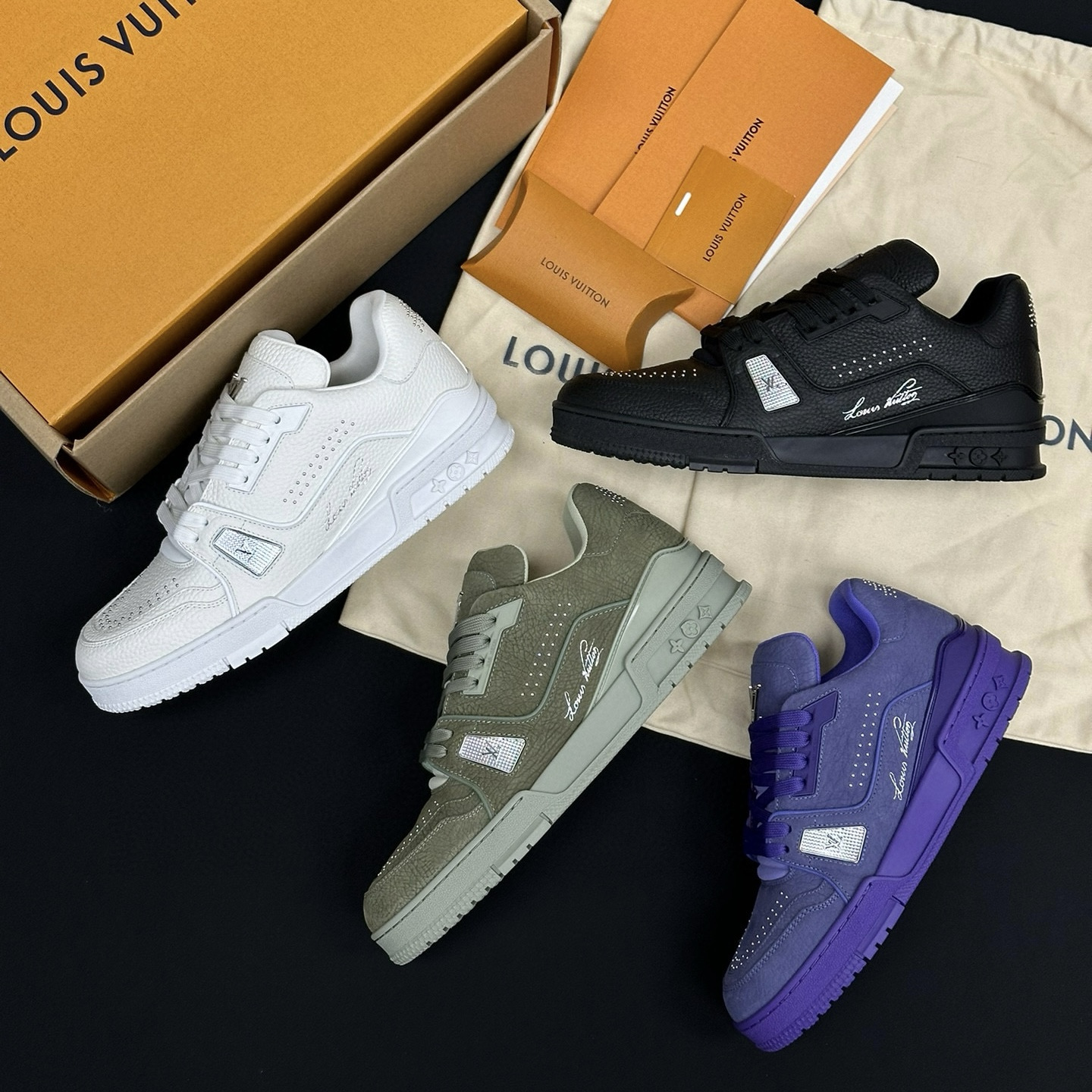 NIGO Louis Vuitton LV Trainer Sneaker Shoes 1ADHBH #nigo301860