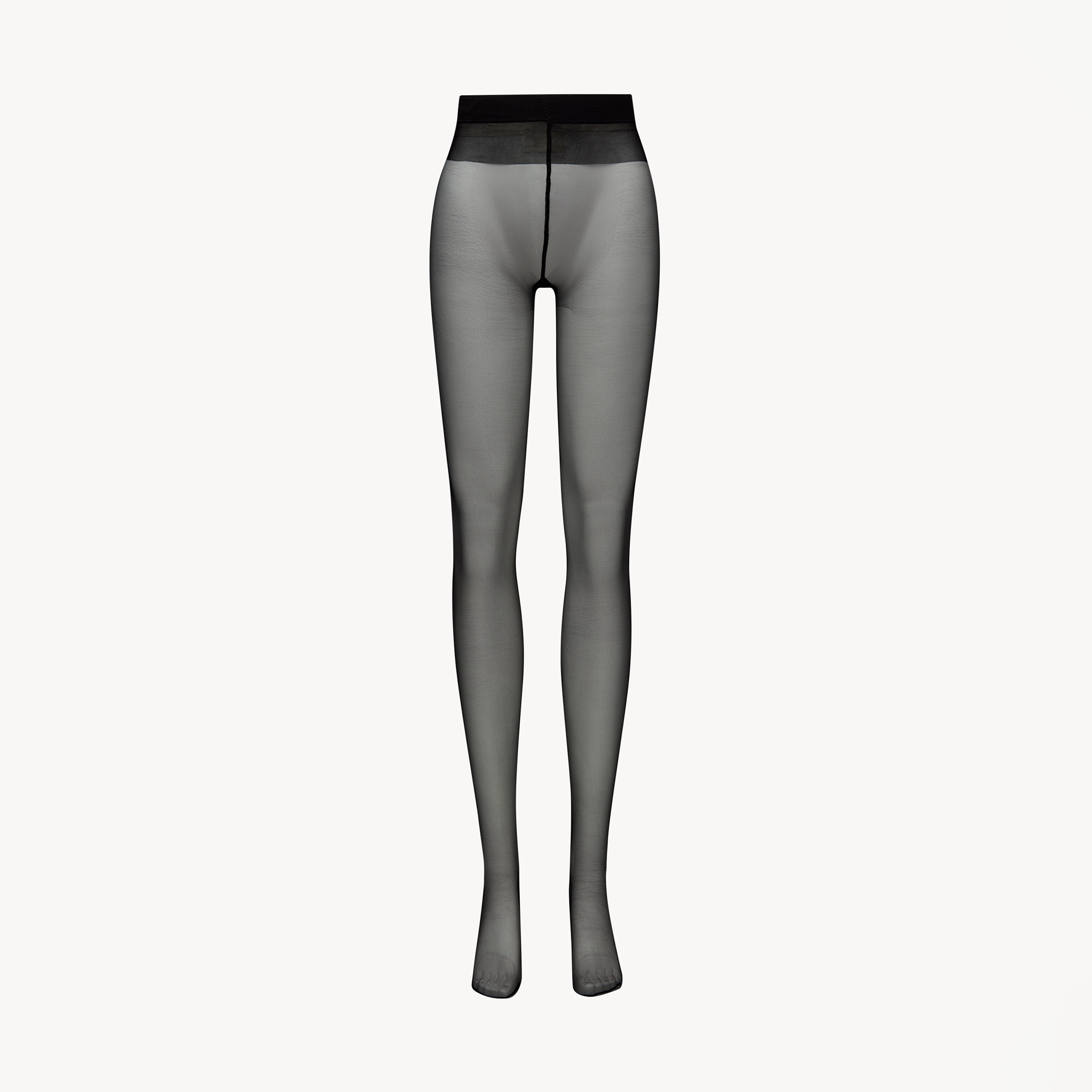 NIGO Saint Laurent sheer black CASSANDRE tights in Black #nigo335341