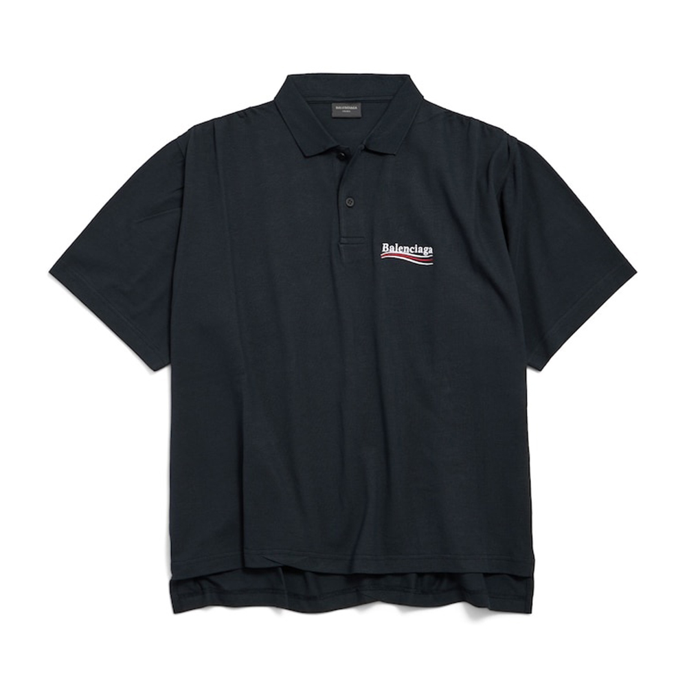 NIGO BALENCIAGA Men's Political Campaign Short Sleeve Regular Polo #nigo335437