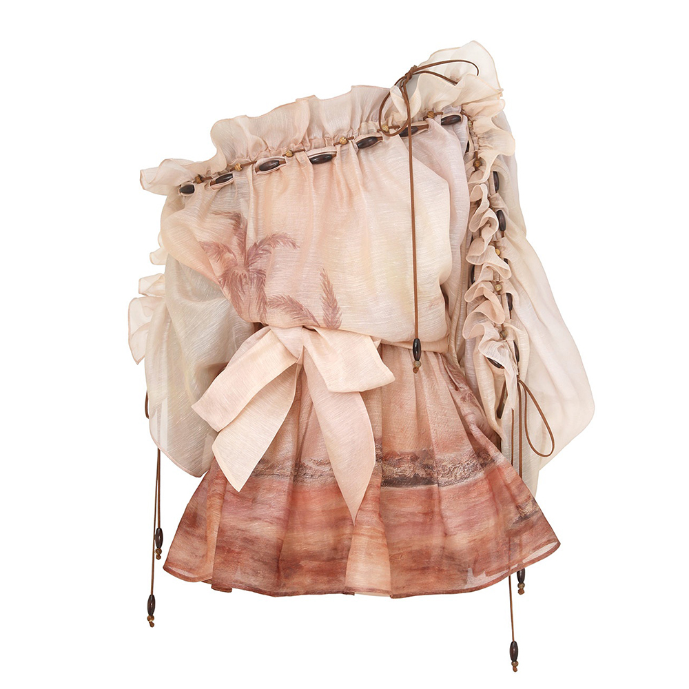 NIGO Zimmermann Illuminate Ruffle Mini Dress #nigo308203
