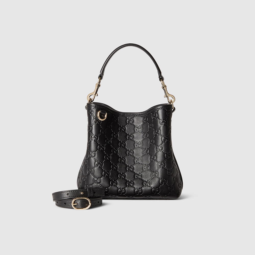 NIGO Gucci GG Emblem Small Bucket Bag #nigo335481