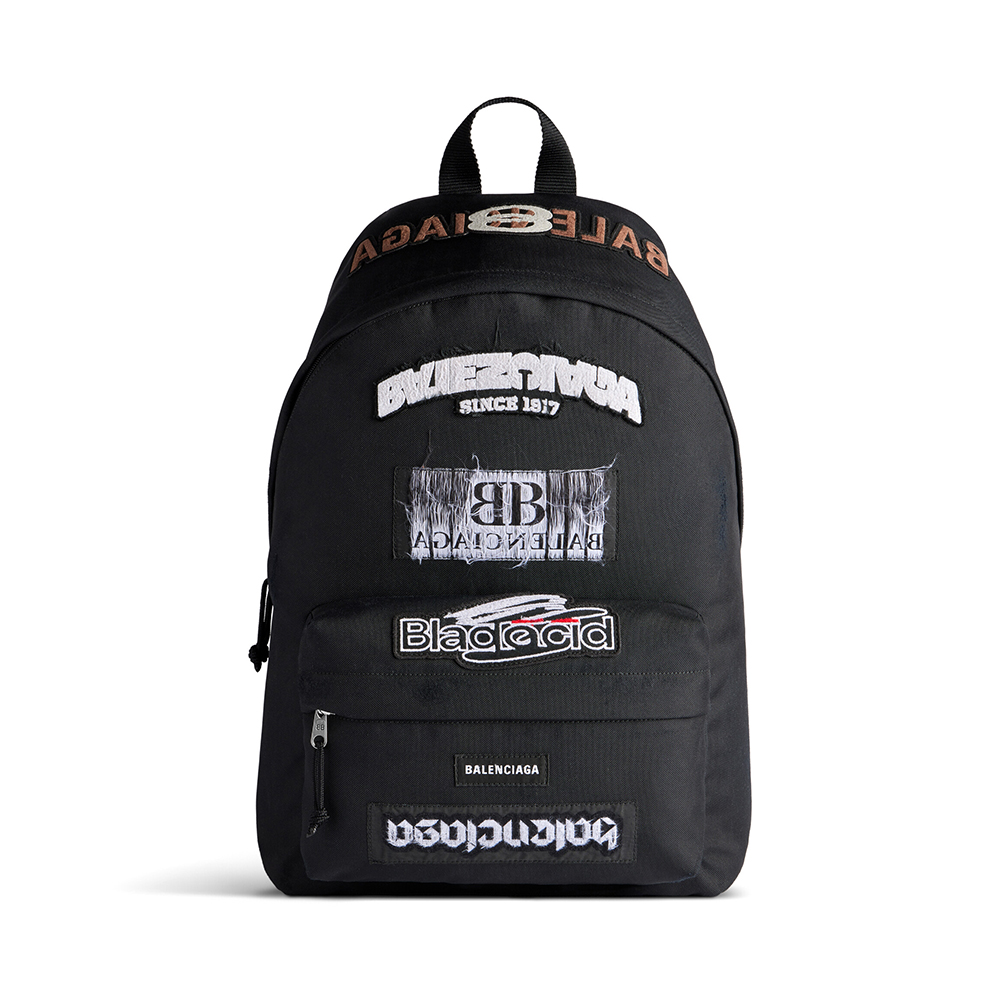 NIGO Balenciaga Men's Explorer Backpack in Black #nigo335602