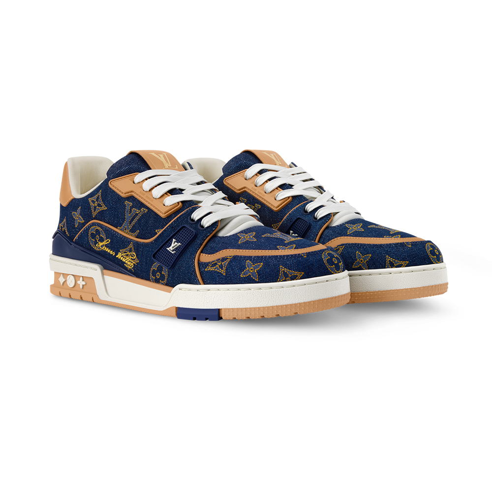 NIGO Louis Vuitton LV Trainer Sneaker Shoes 1AJ363 1AJ343 #nigo335591