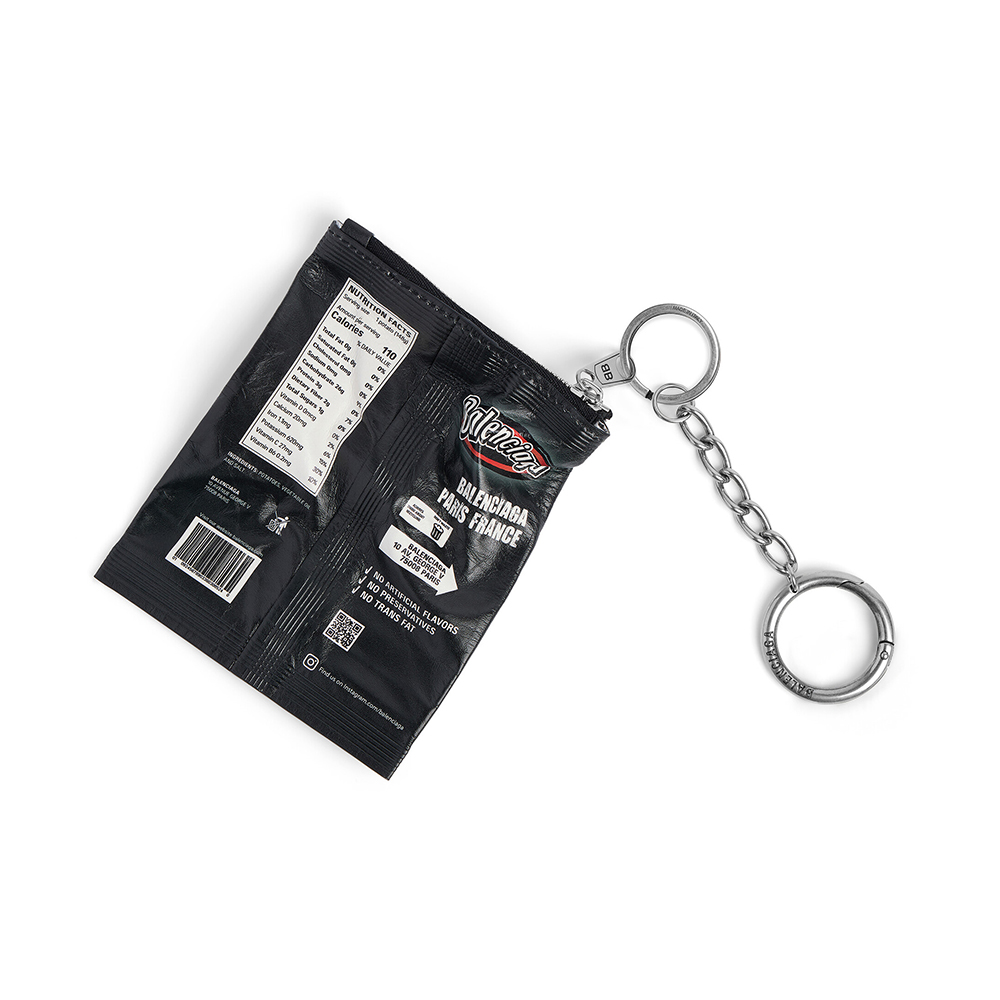 NIGO Balenciaga Charm keychain Chips in Black #nigo335603