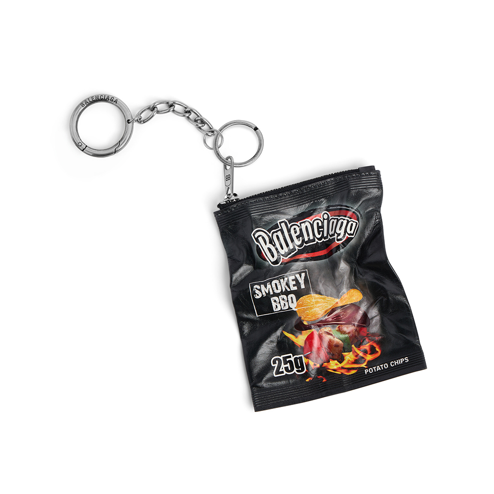 NIGO Balenciaga Charm keychain Chips in Black #nigo335603