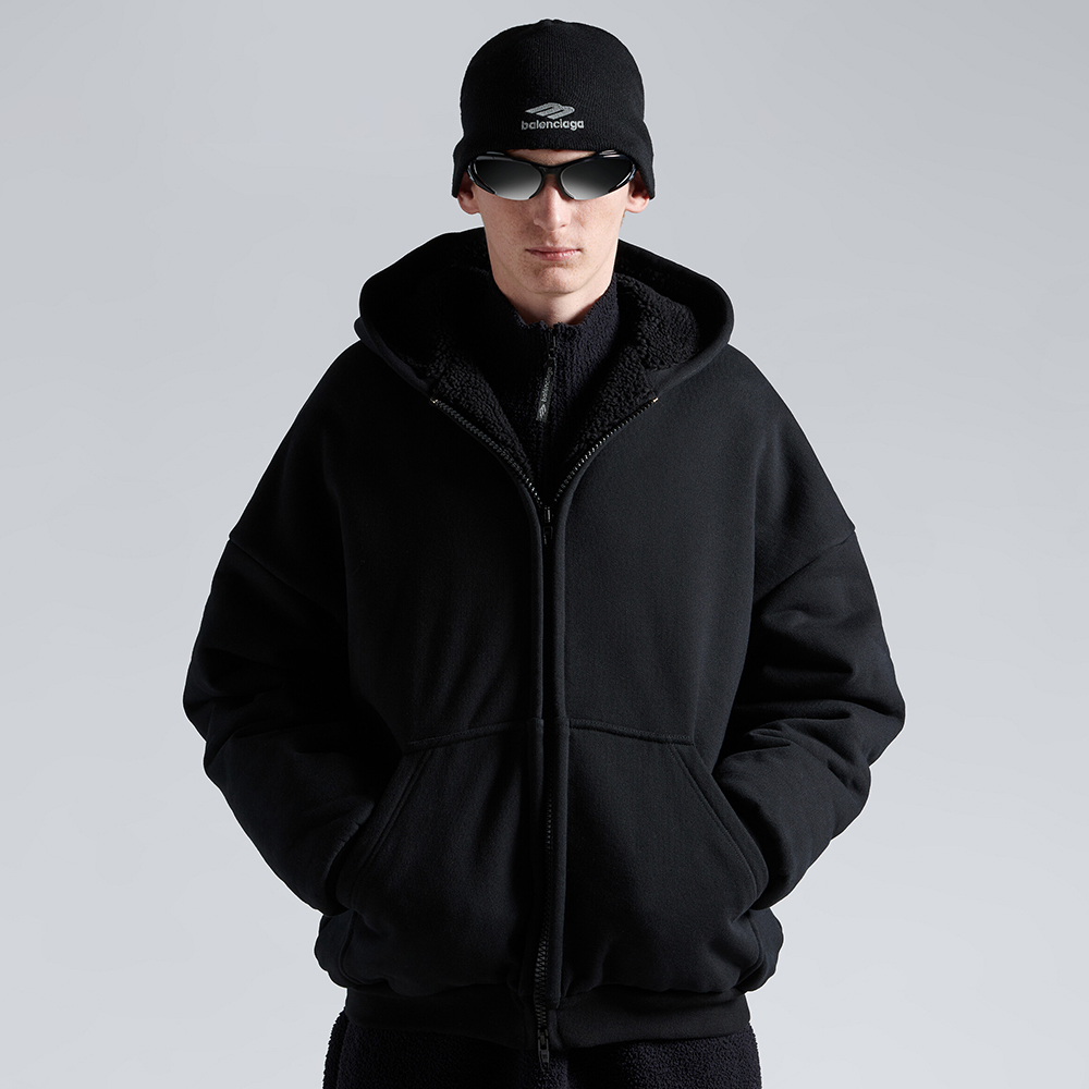 NIGO Balenciaga 3b Sports Icon Outerwear Zip-up Hoodie #nigo335568