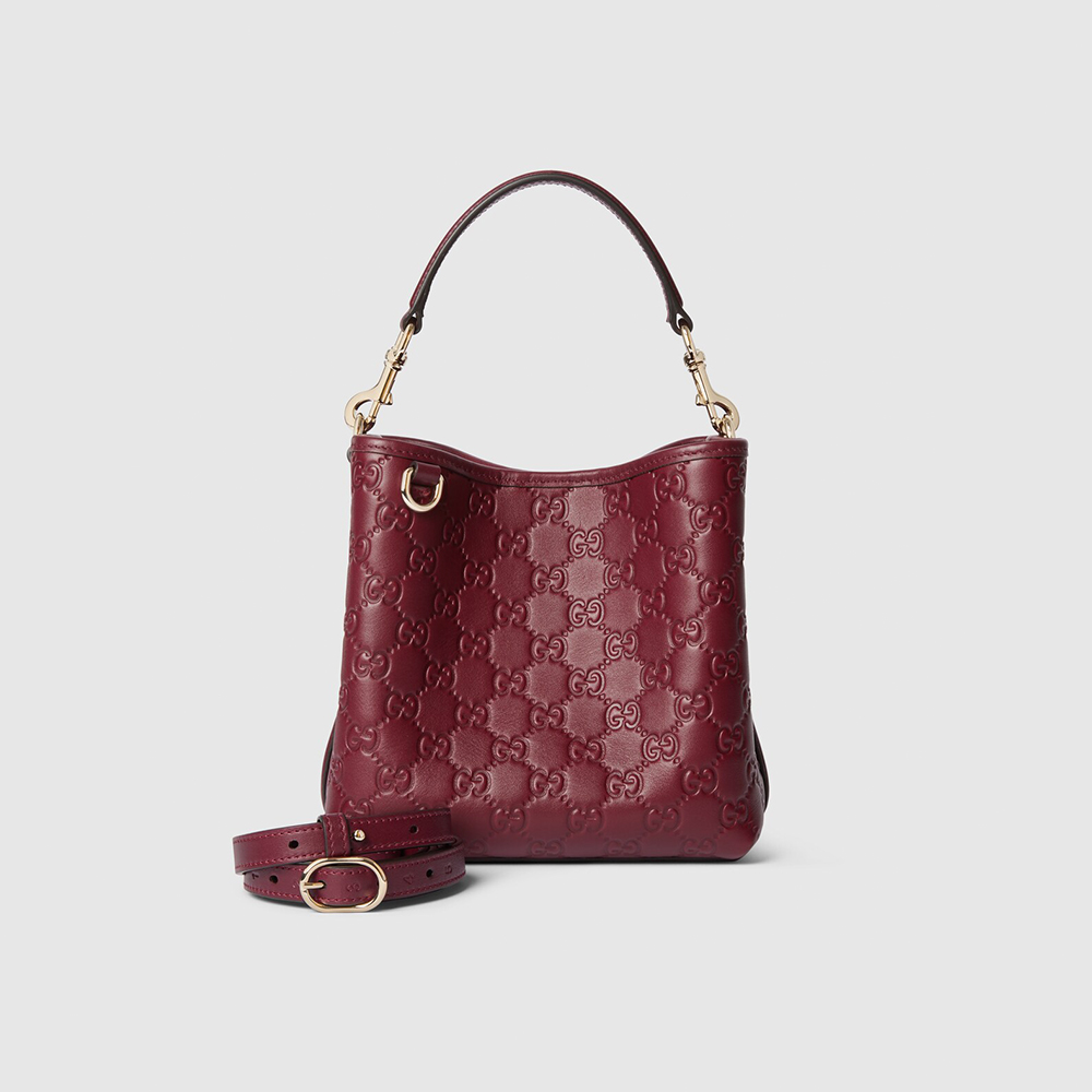 NIGO Gucci GG Emblem Small Bucket Bag #nigo335481