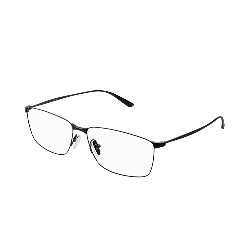 NIGO Balenciaga Black Rectangle Eyeglasses #nigo335715