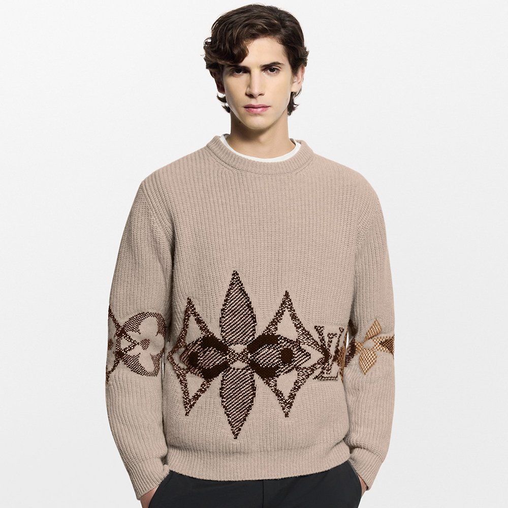 NIGO Louis Vuitton Graphic Knitted Crewneck #nigo335707