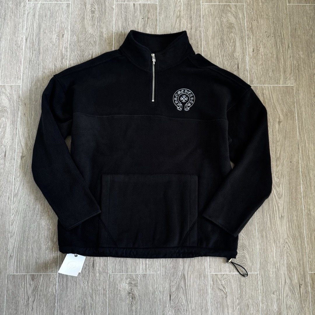 NIGO Chrome Herats Polar Fleece Zip Stand Collar Sweatshirt#nigo335654