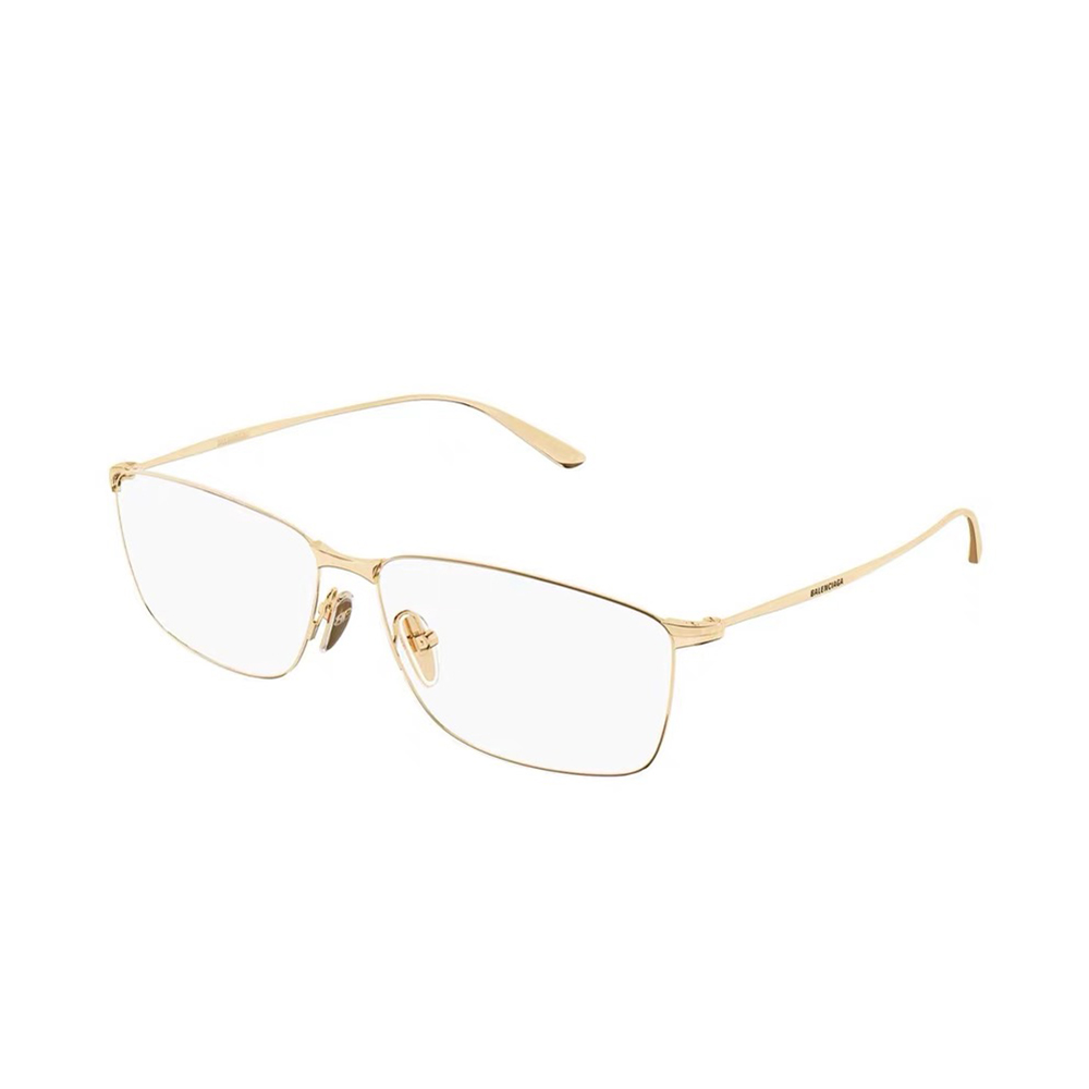 NIGO Balenciaga Black Rectangle Eyeglasses #nigo335715