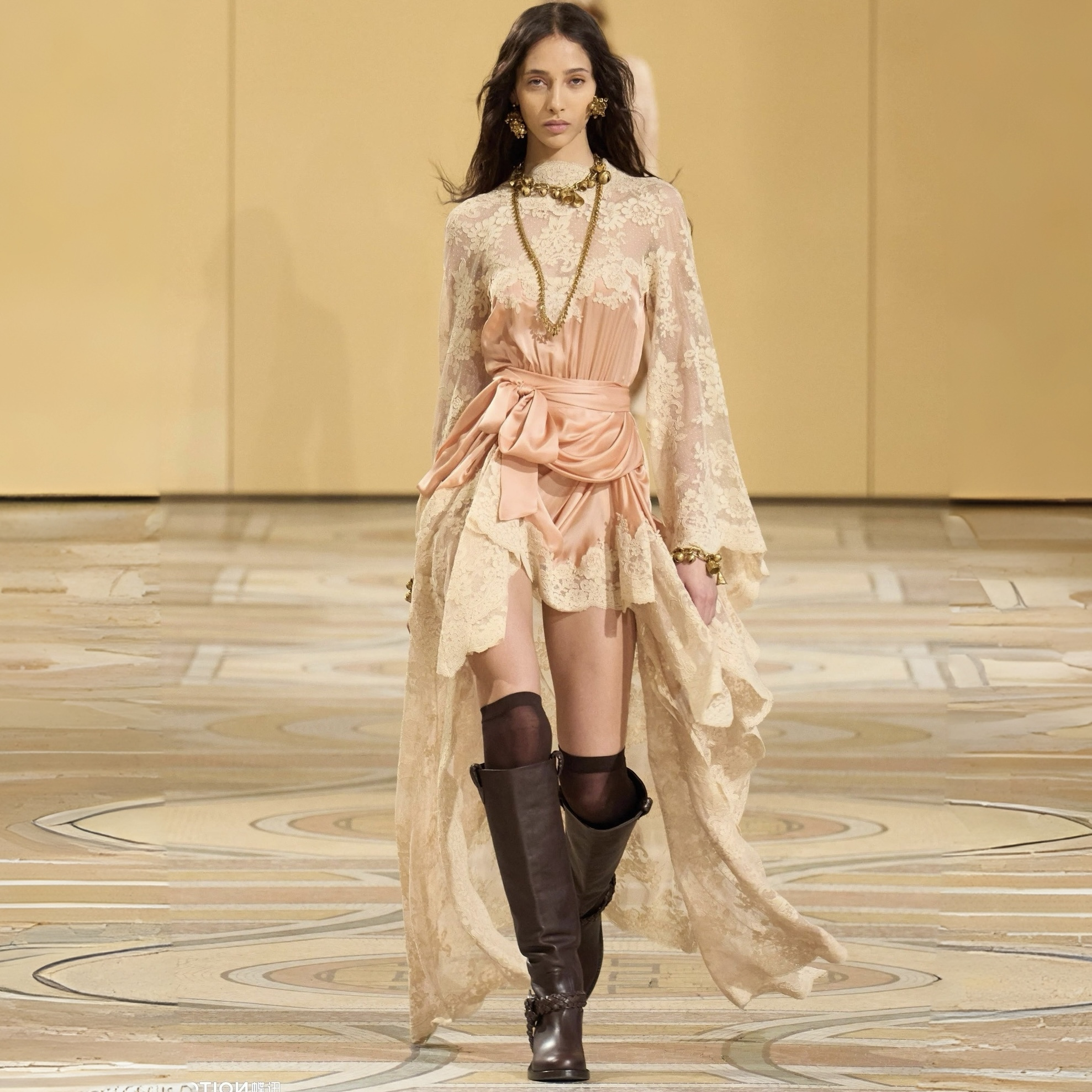 NIGO Zimmermann Hypnotic Satin Drape Dress #nigo335820