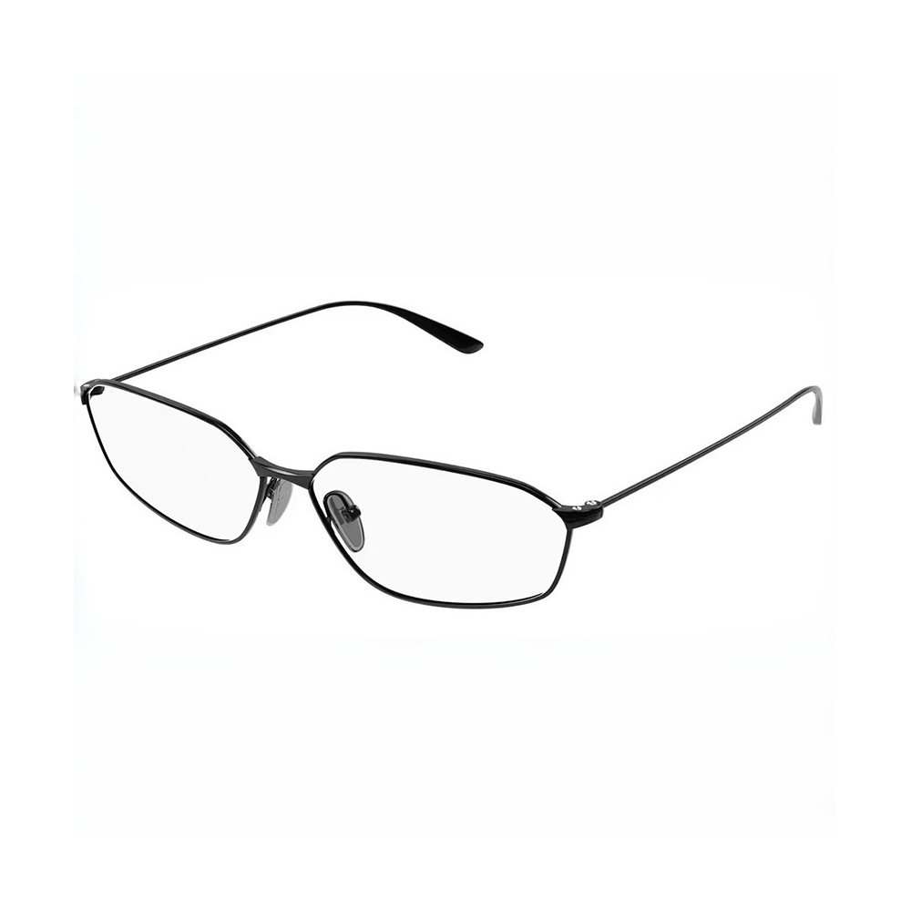 NIGO Balenciaga Black Rectangle Eyeglasses #nigo335831