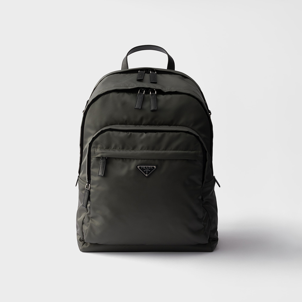 NIGO Prada Re-nylon Saffiano Leather Backpack #nigo335785