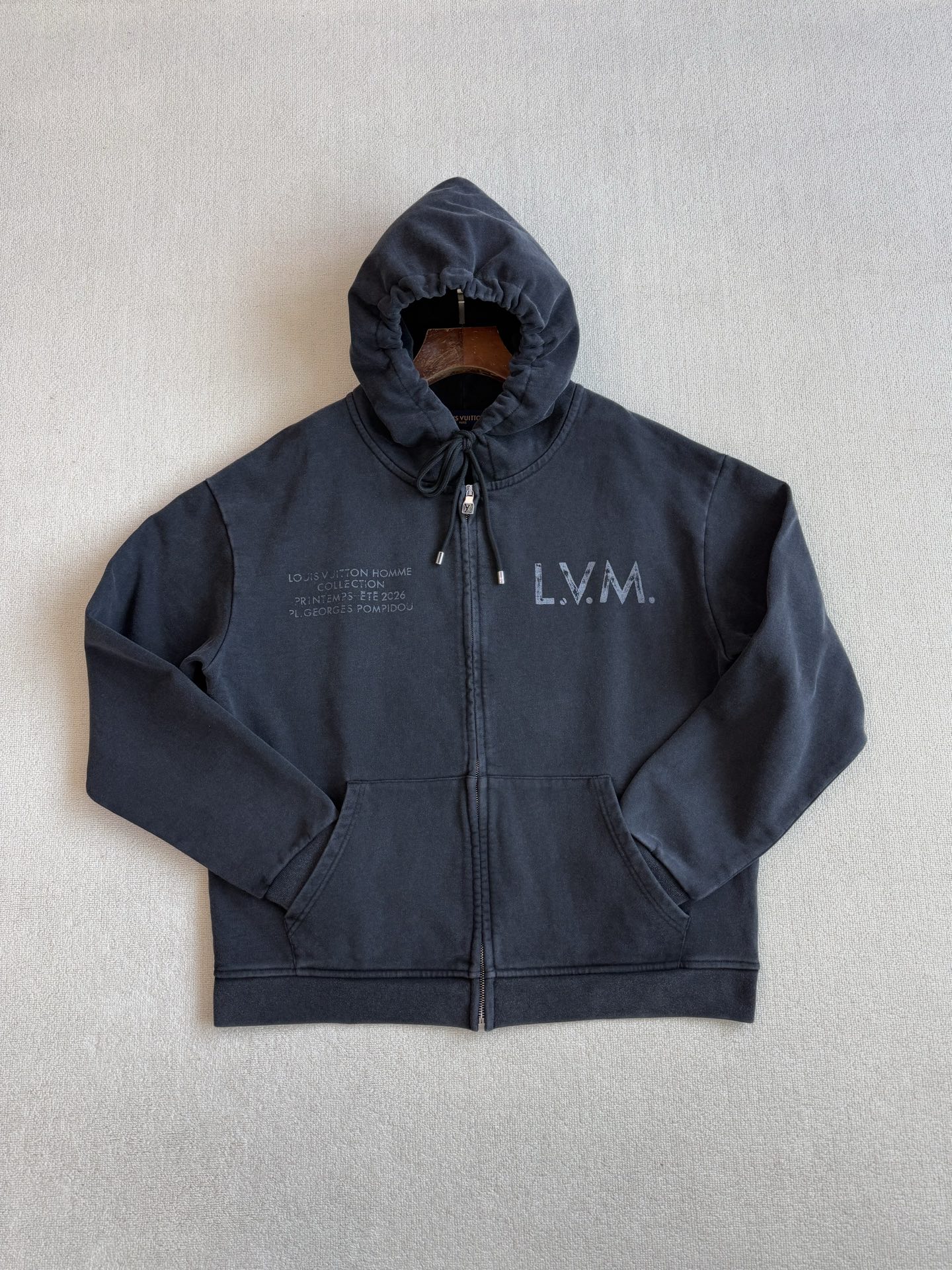 NIGO Louis Vuitton Top-guality Version Hooded Zip Cardigan Jacket #nigo335829