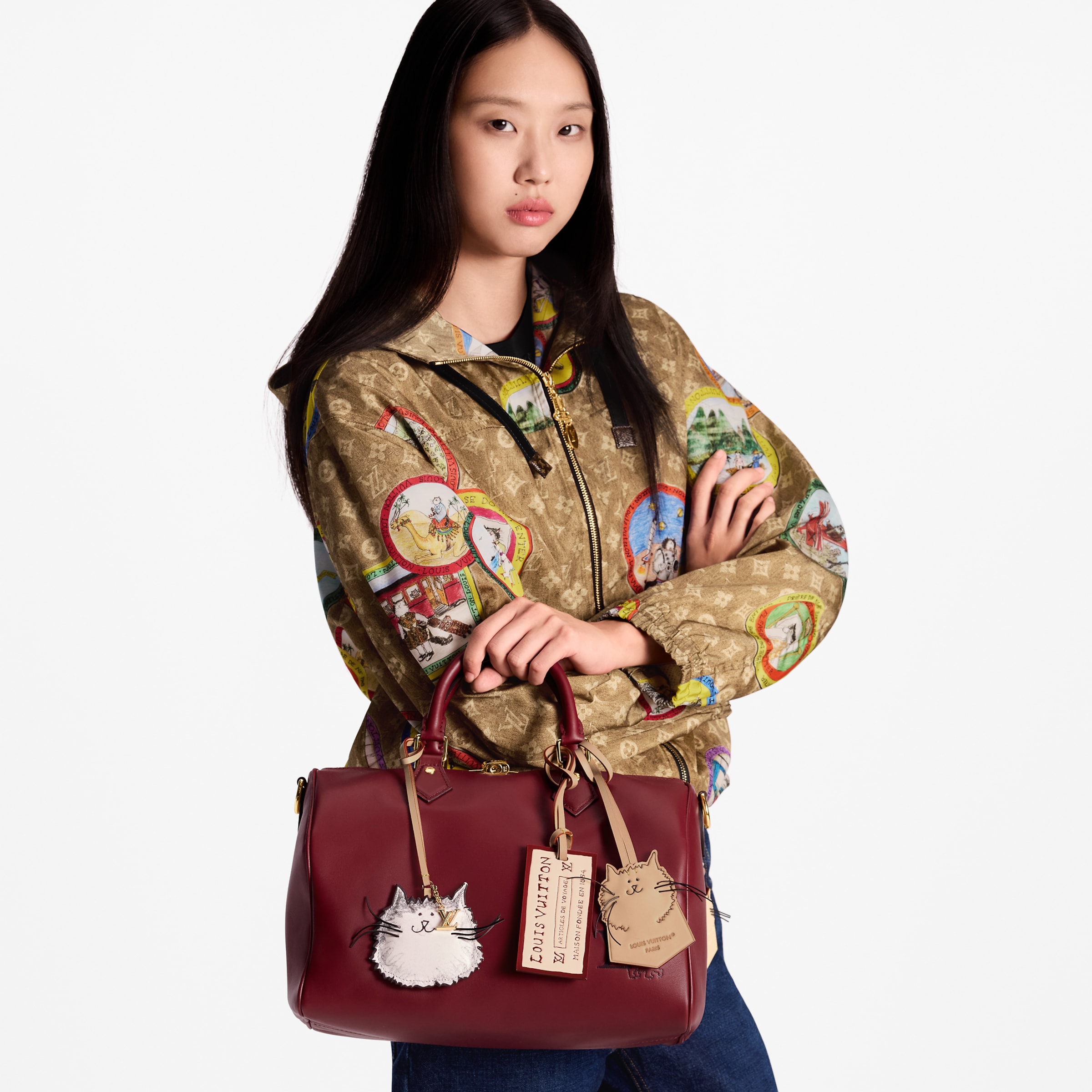 NIGO Louis Vuitton LV Cat Bag Charm Accessories M02944 #nigo335915