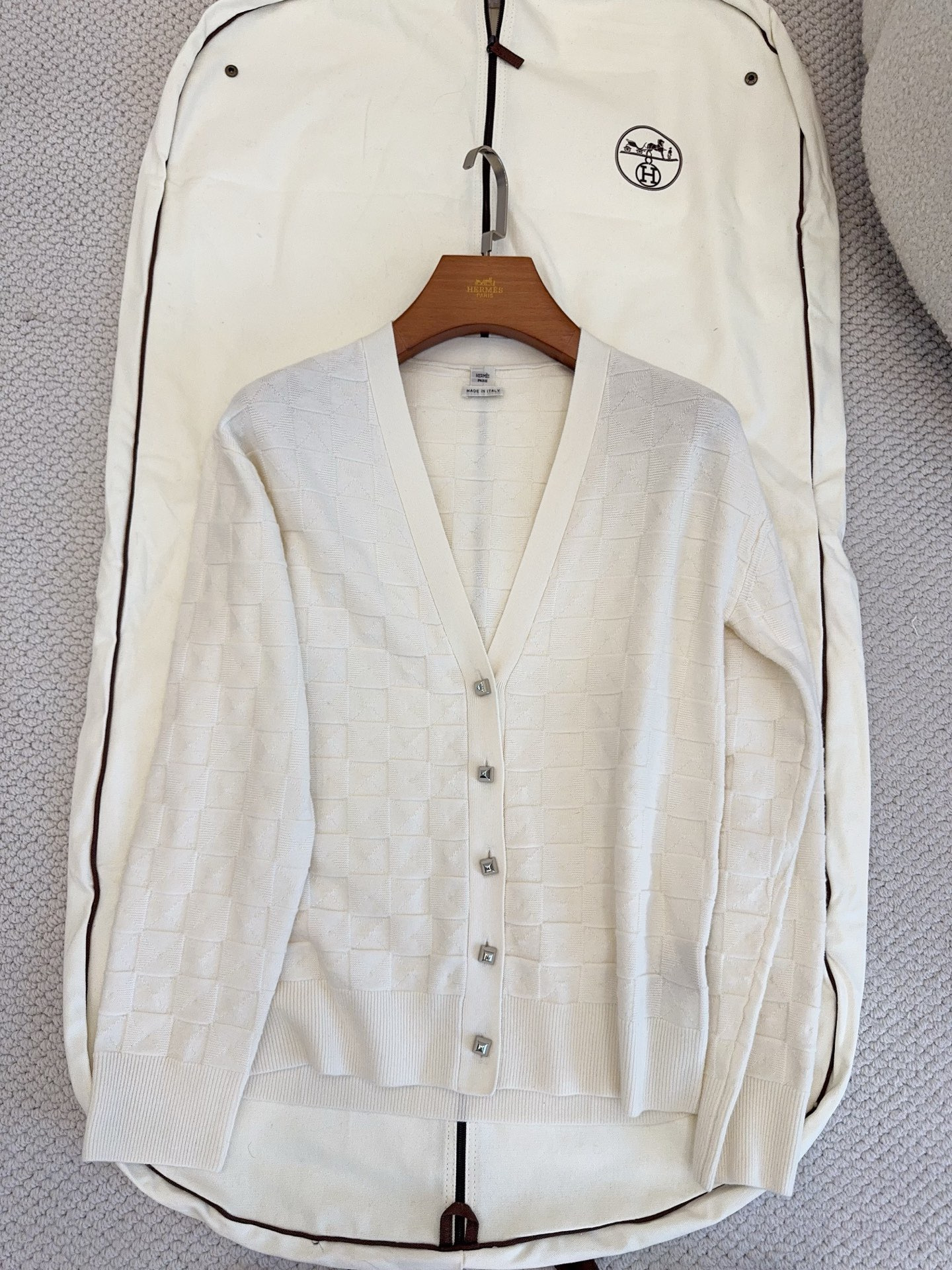 NIGO Hermes Medor Long-sleeve Cardigan #nigo335909