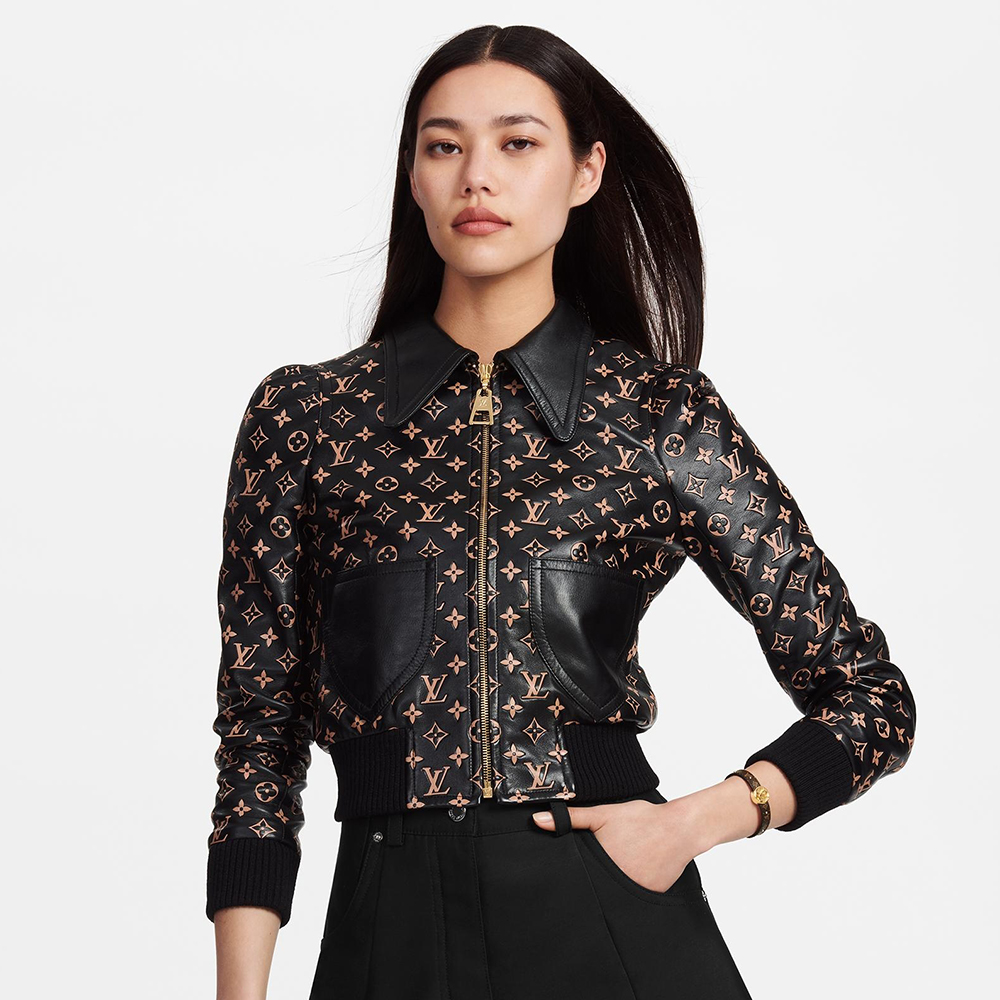 NIGO Louis Vuitton Sheepskin Embossed Jacket #nigo335877