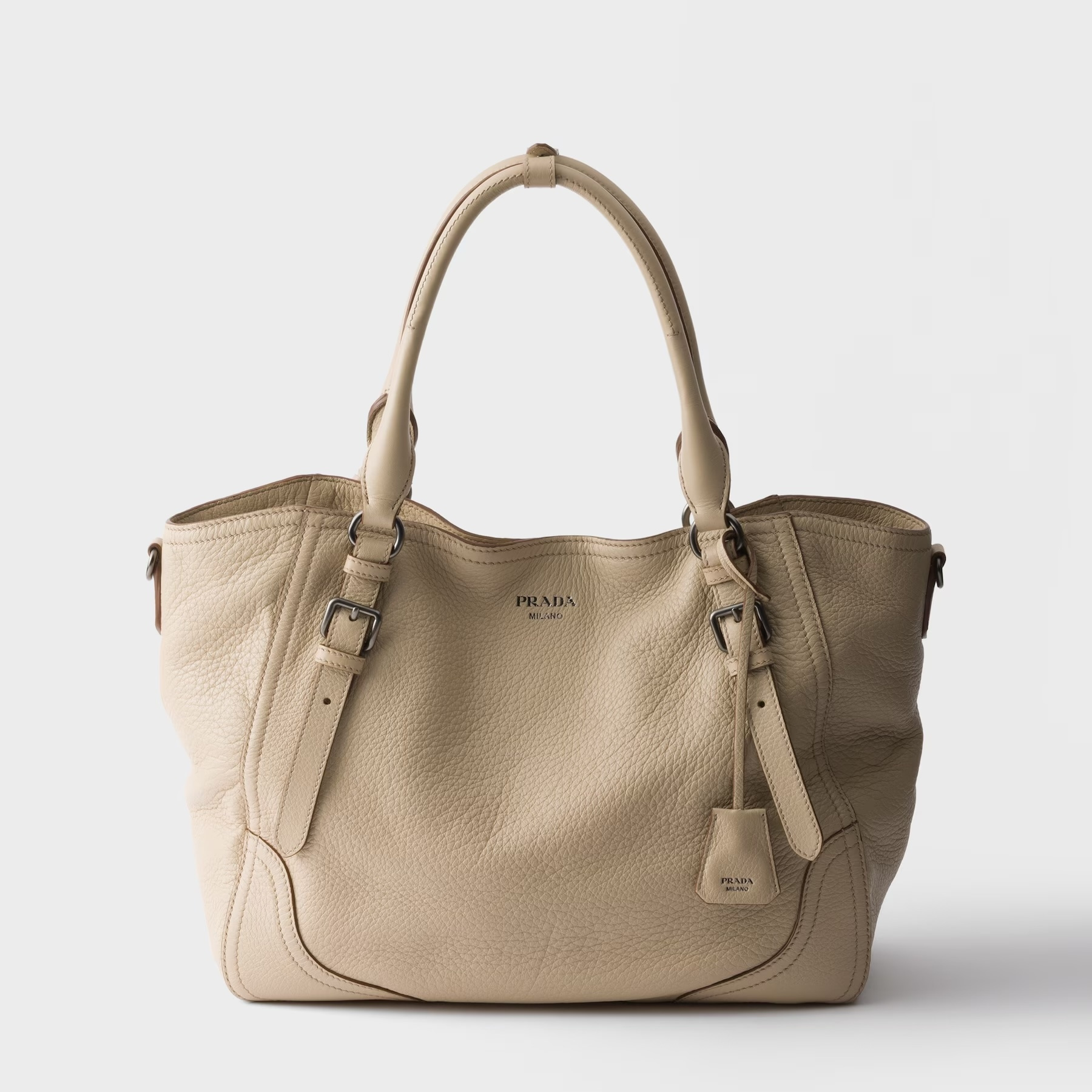 NIGO PRADA Large Leather Tote Bag #nigo335977