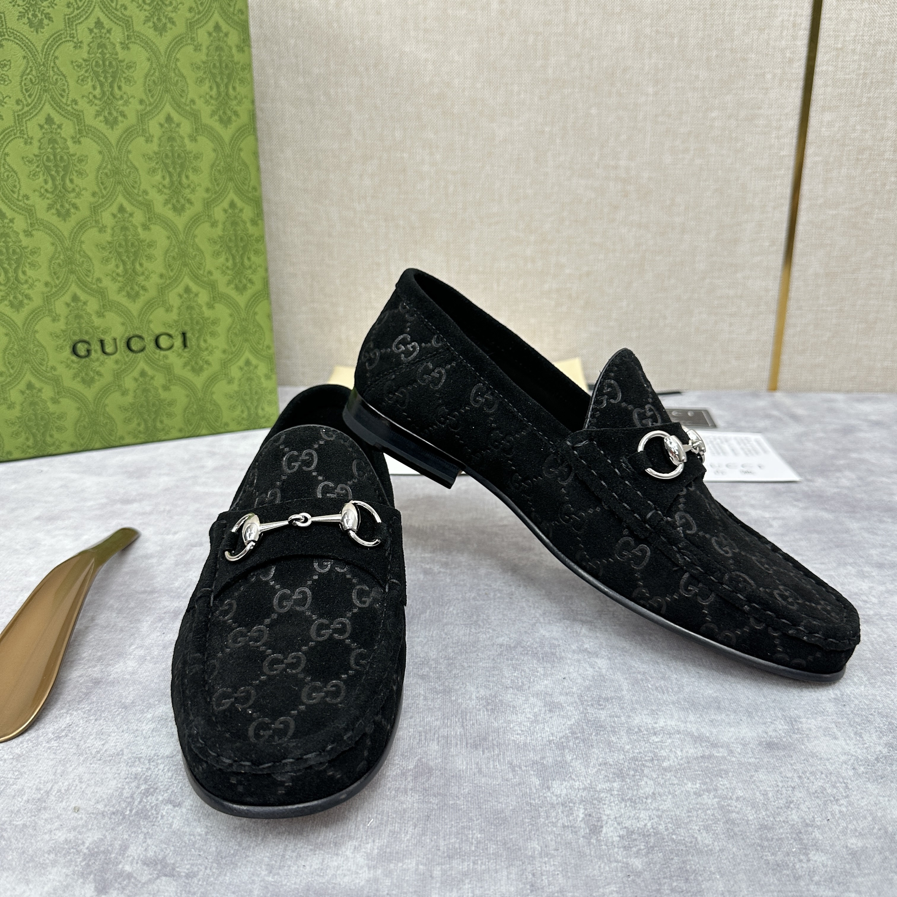 NIGO Gucci Men's Horsebit Loafers #nigo306761