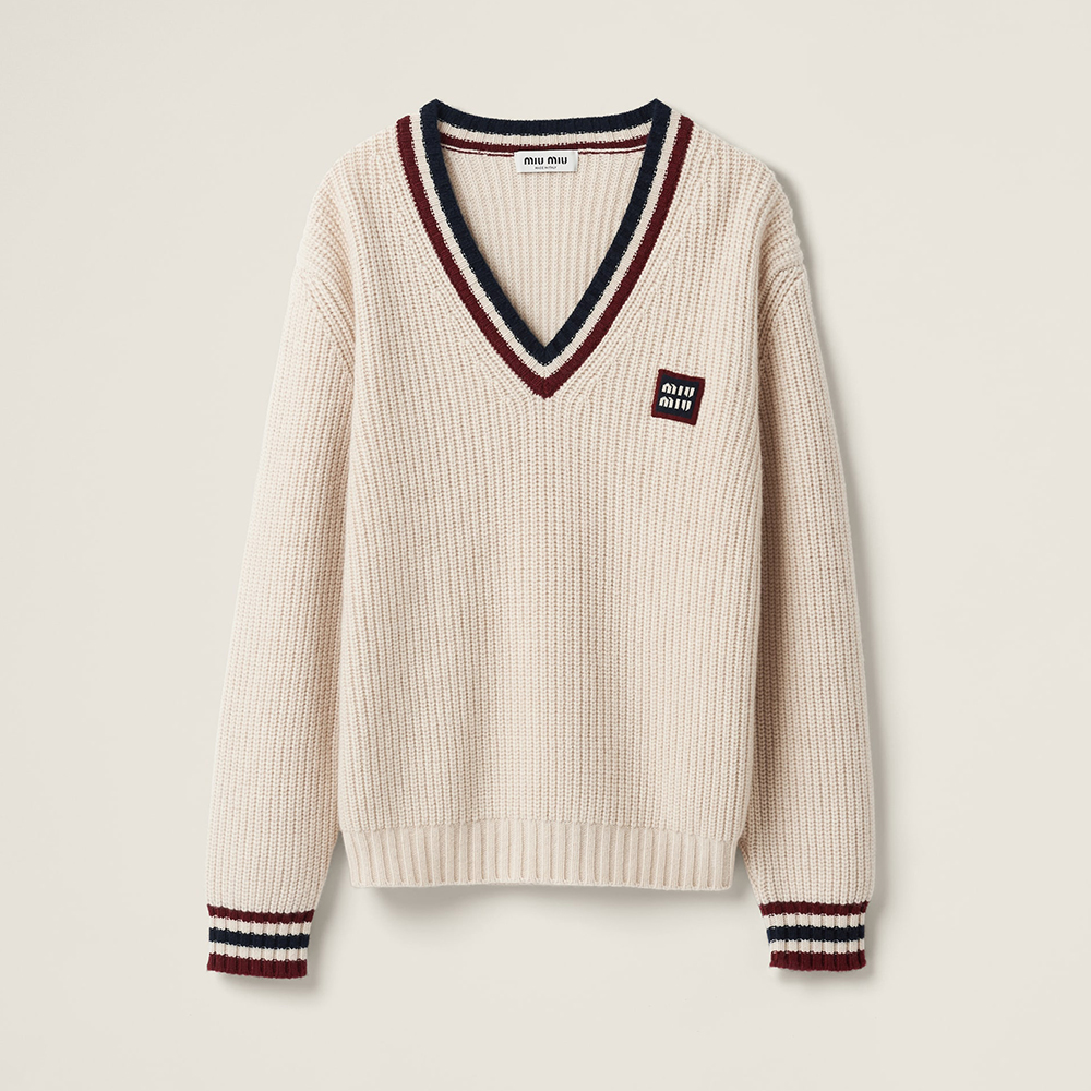 NIGO MiuMiu Natural Cashmere Sweater #nigo335987