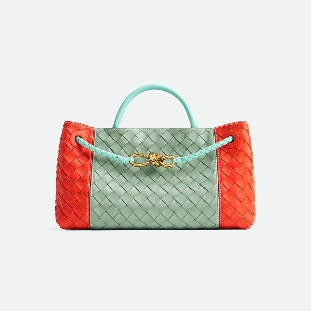 NIGO Bottega Veneta East-West Andiamo Chain Top-Handle Bag #nigo329590