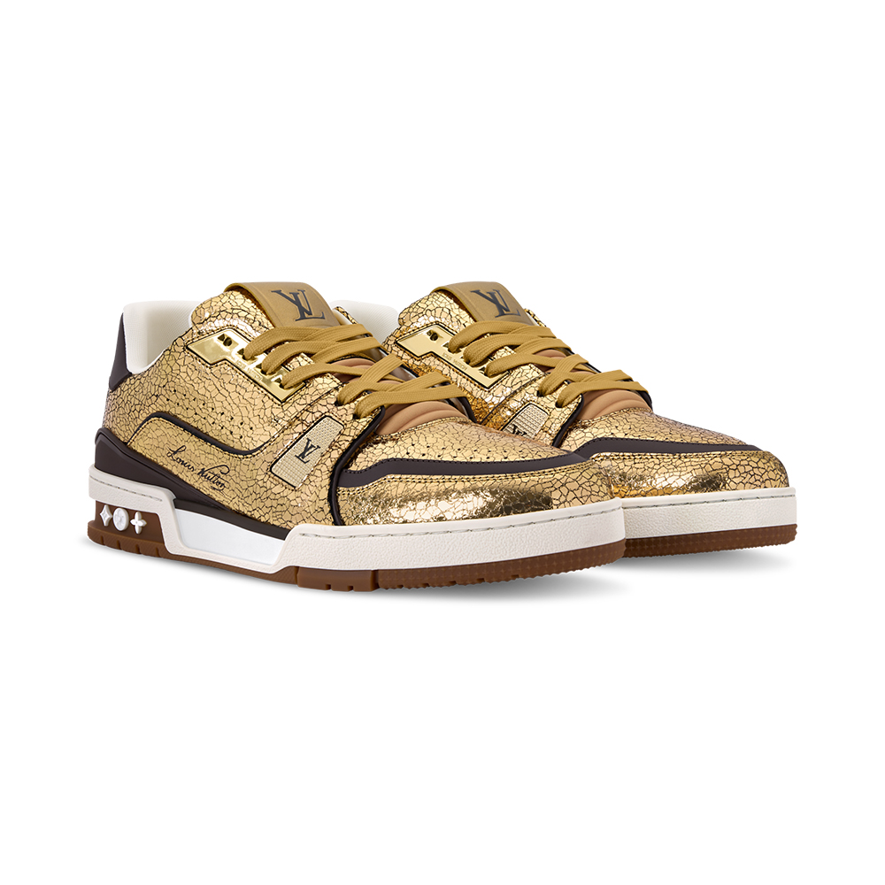 NIGO Louis Vuitton LV Trainer Sneaker Shoes 1AJA00#nigo336026