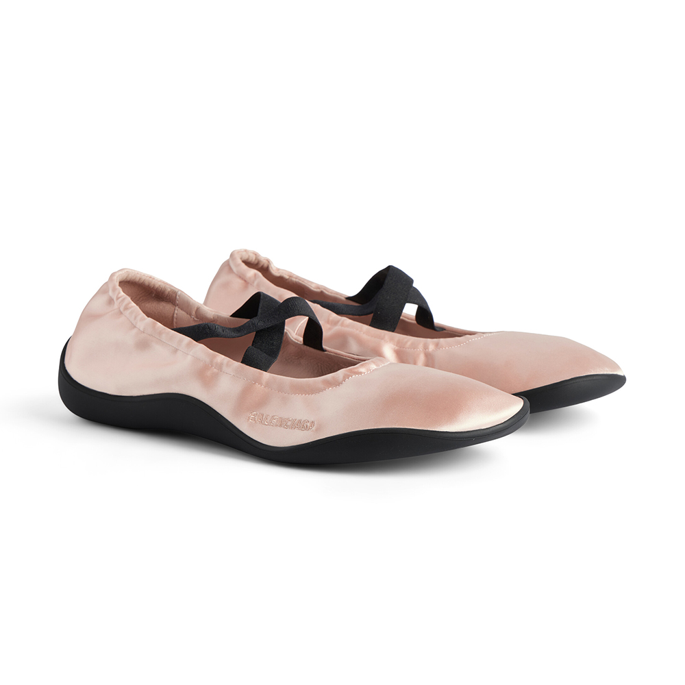 NIGO Balenciaga Women s Shibuya Flat Ballerina in Pink  #nigo336099