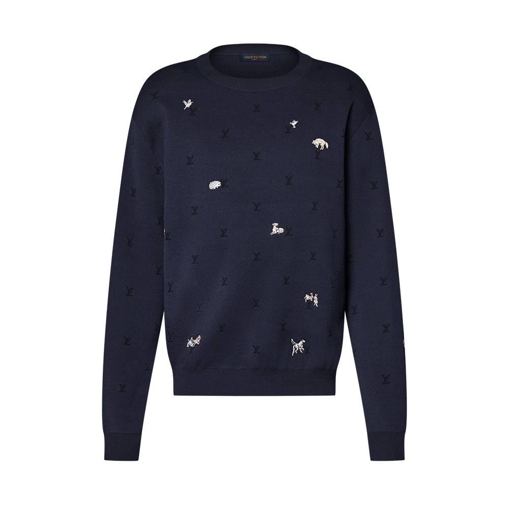 NIGO Louis Vuitton LV Blason Long-Sleeved Crewneck #nigo335724