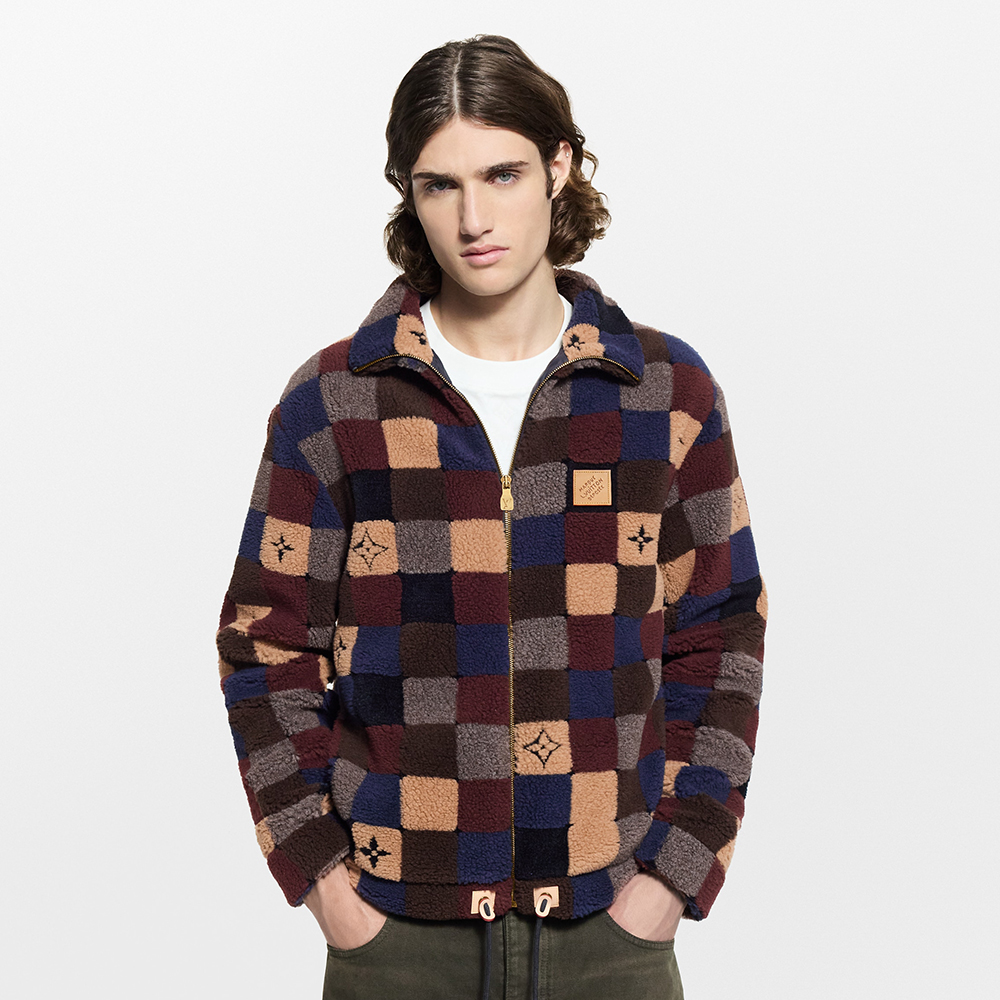 NIGO Louis Vuitton Damier Fleece Blouson #nigo336104