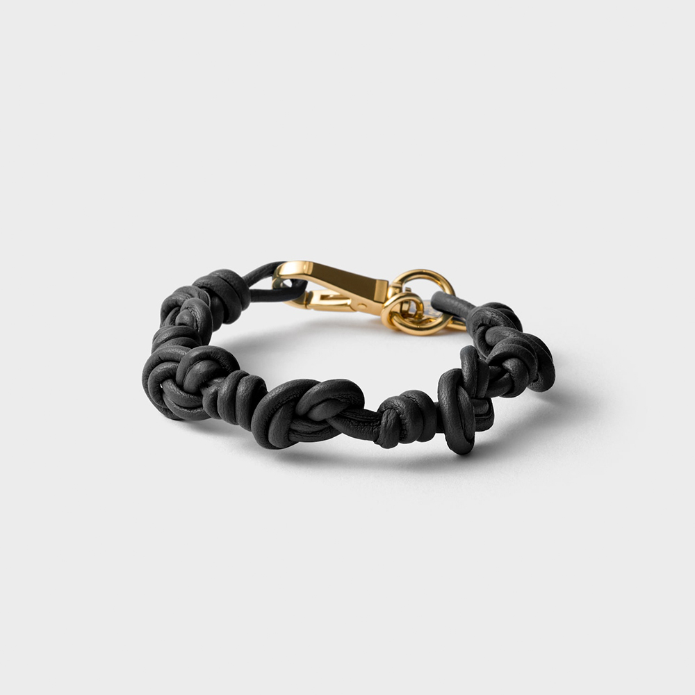 NIGO Prada Nappa Leather Bracelet #nigo336186