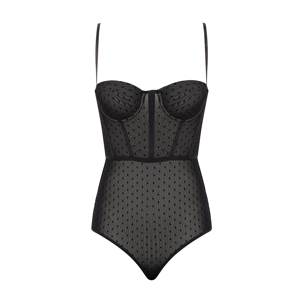 NIGO Zimmermann Dot Bodysuit Black #nigo336152
