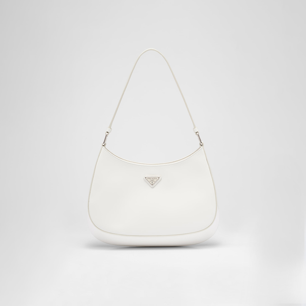 PRADA Black Prada Cleo Brushed Leather Shoulder Bag #nigo336148