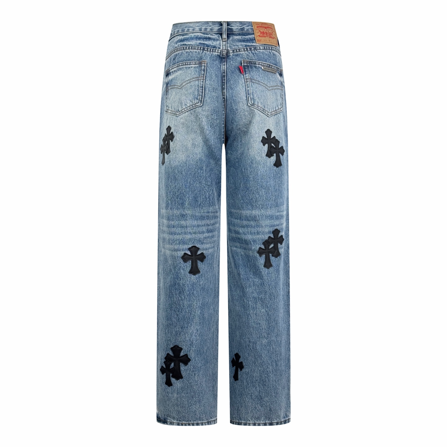 NIGO Chrome Hearts Cross Logo Jeans #nigo336107