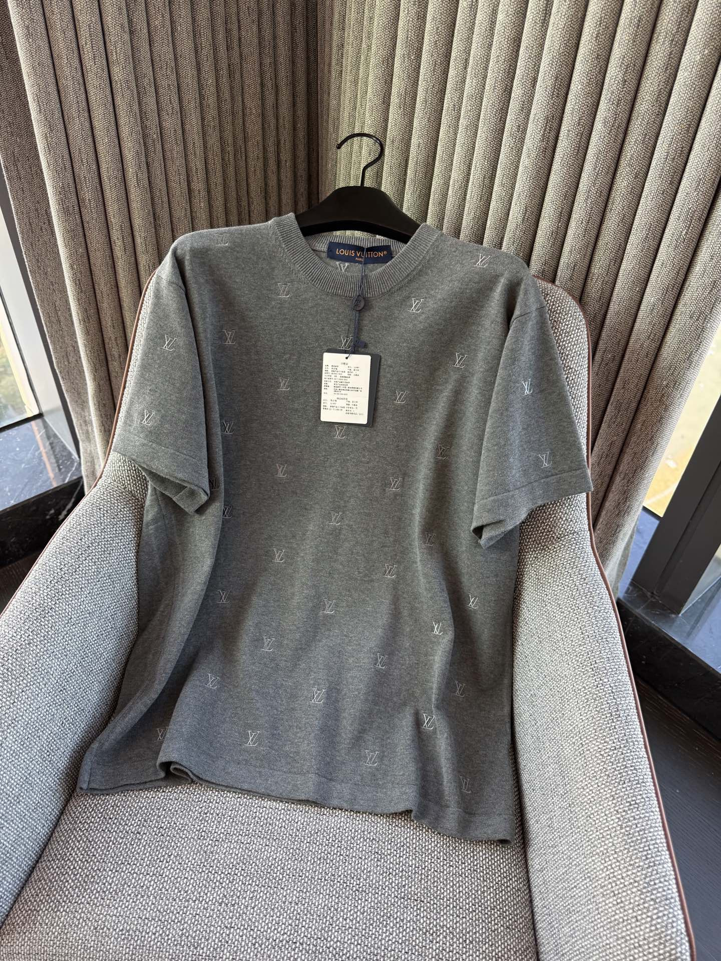 NIGO Louis Vuitton LV Blason Embroidered Short-Sleeved Crewneck #nigo335682