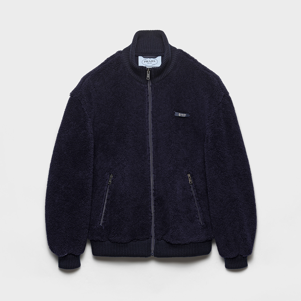 NIGO Prada Marineblau Jacke Aus Fleece #nigo336599